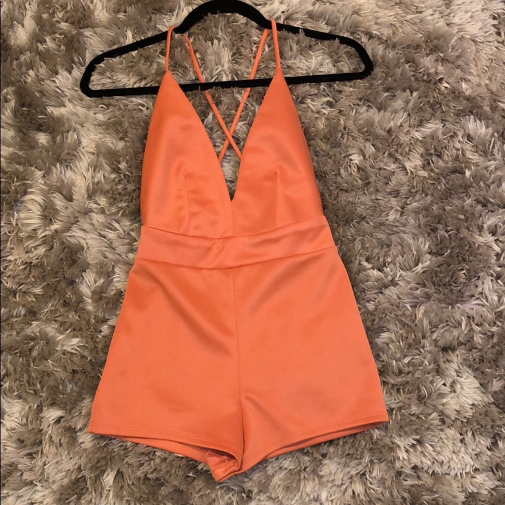 Coral romper